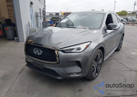2021 Infiniti Qx50 Luxe z USA, uszkodzony, nr VIN 3PCAJ5BA5MF102261